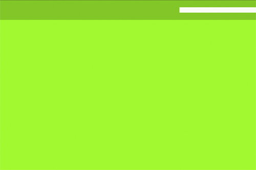 Green page without images or text